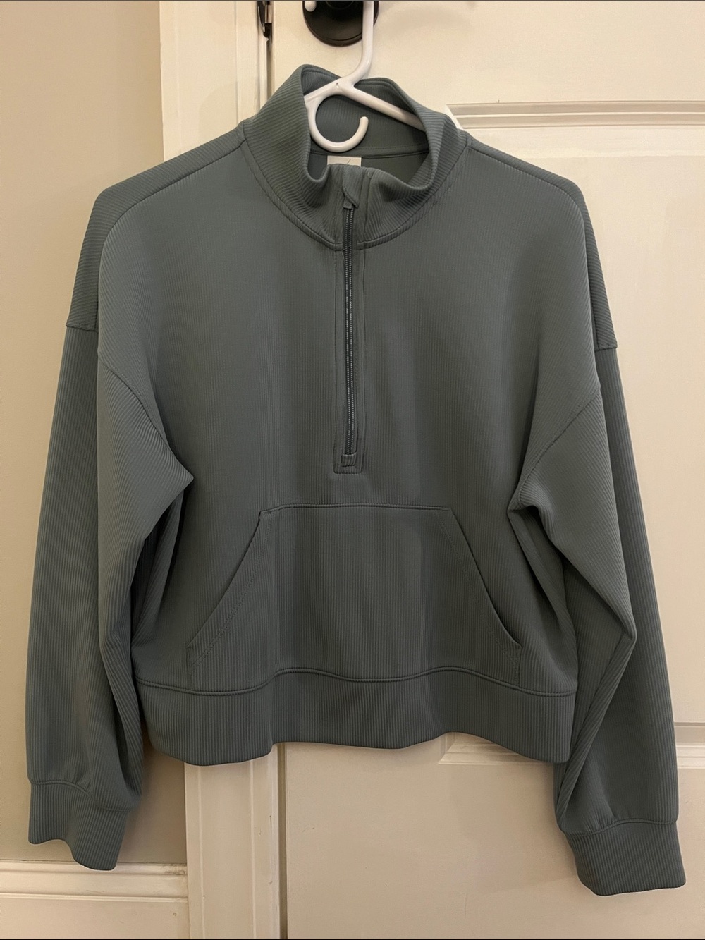 Women's Athletic Half-Zip Pullover Hoodie